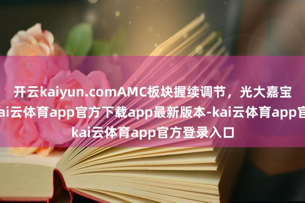 开云kaiyun.comAMC板块握续调节，光大嘉宝波及跌停-kai云体育app官方下载app最新版本-kai云体育app官方登录入口